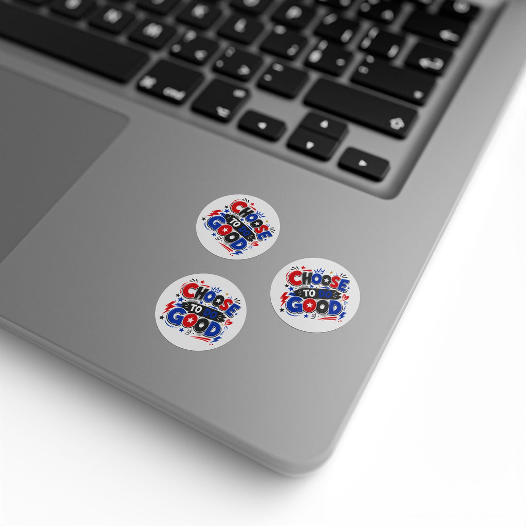 Choose To Do Good Inspirational Reward Stickers | Boys Kids Sticker Pack