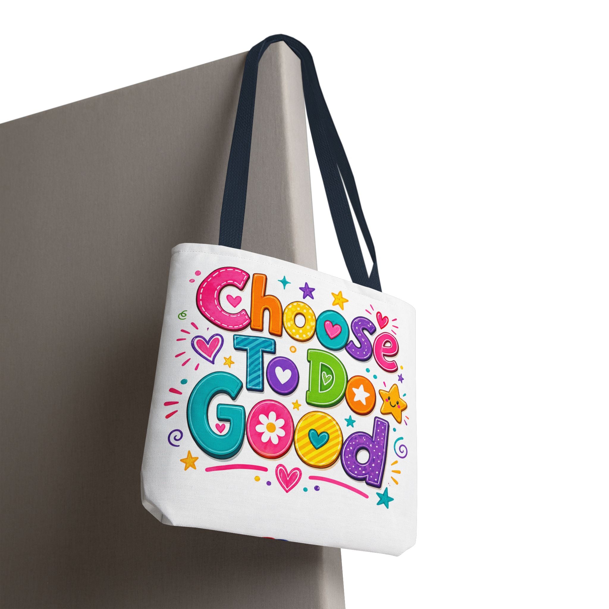Choose To Do Good Girls Tote Bag | Knuckle Up Kids