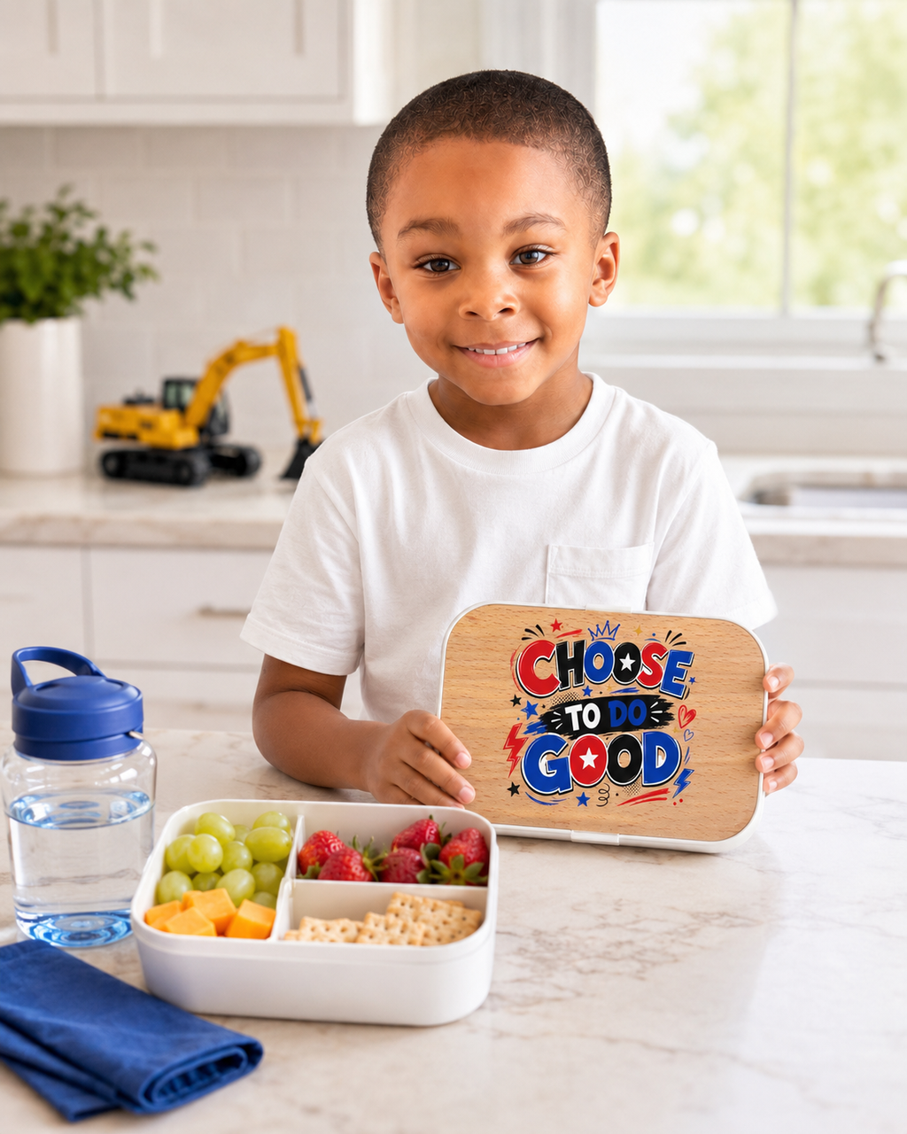 Choose To Do Good Boys Bento Lunch Box – Knuckle Up Kids