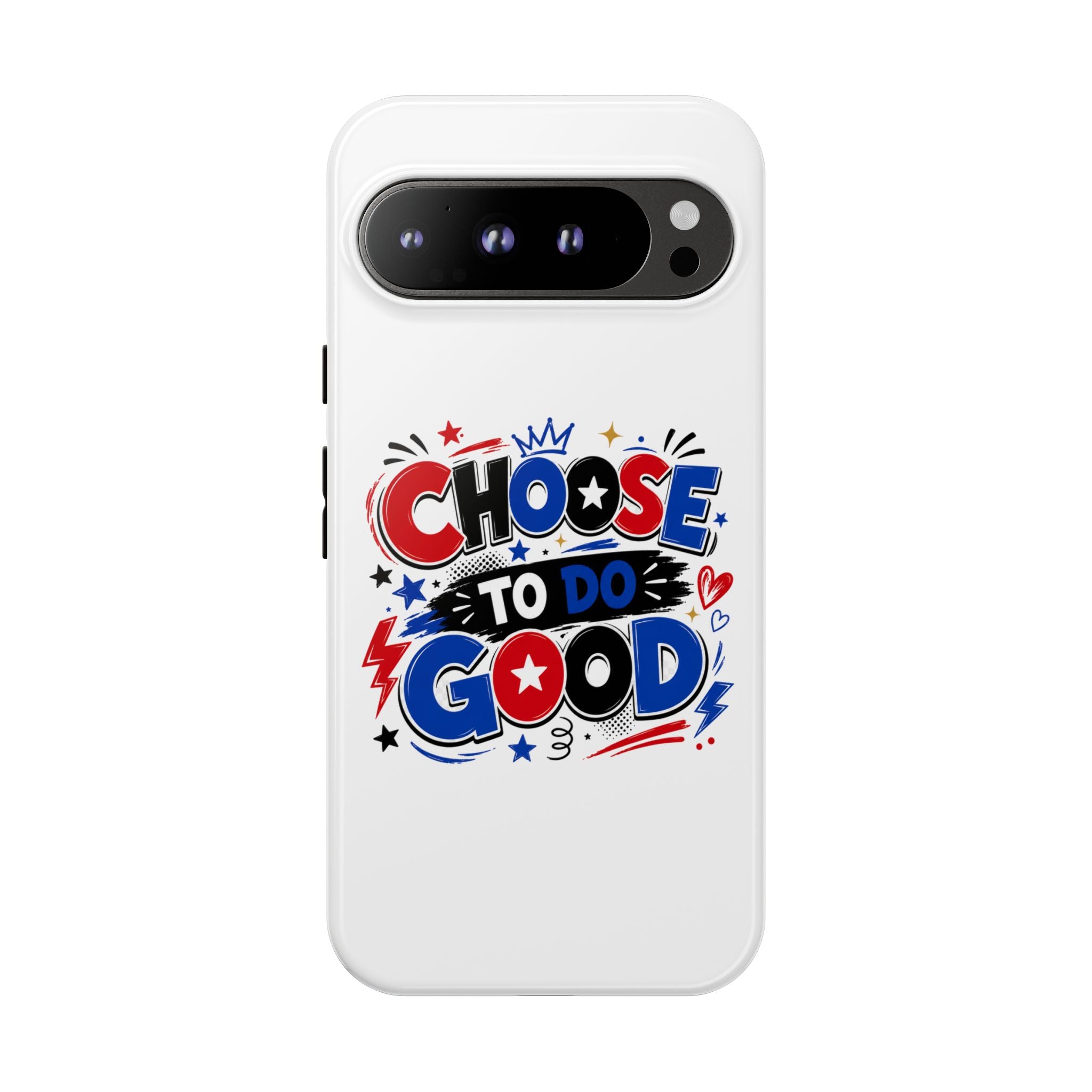 Boys Choose To Do Good Inspirational Tough Phone Case – Glossy or Matte