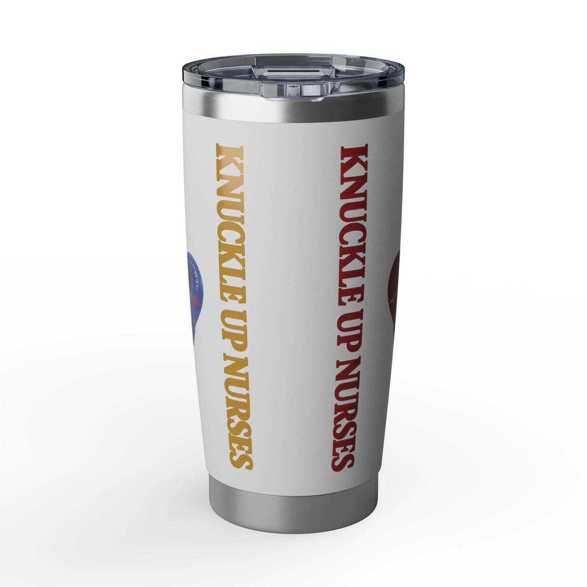 Knuckle Up Nurses Vagabond Insulated Tumbler — 20 oz