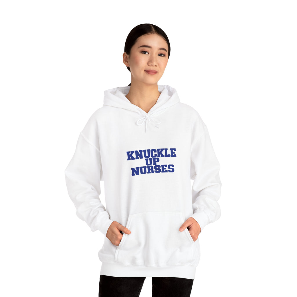 Knuckle Up Nurses Unisex Pullover Hoodie