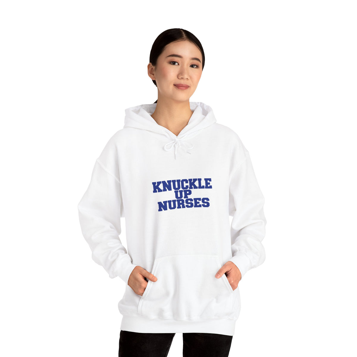 Knuckle Up Nurses Unisex Pullover Hoodie