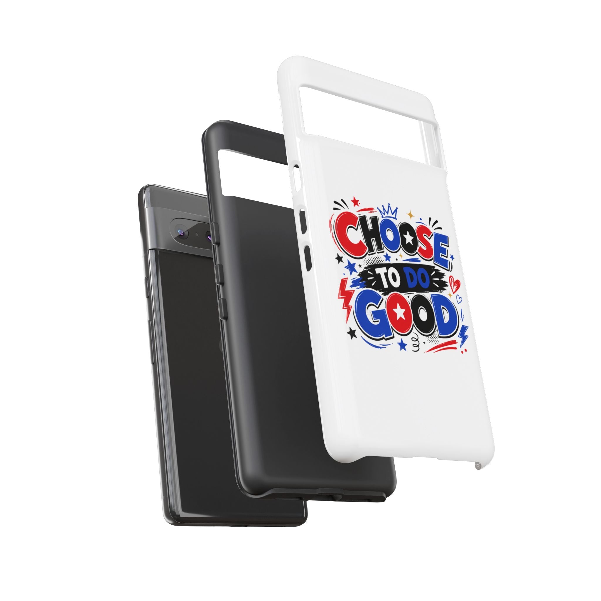 Boys Choose To Do Good Inspirational Tough Phone Case – Glossy or Matte