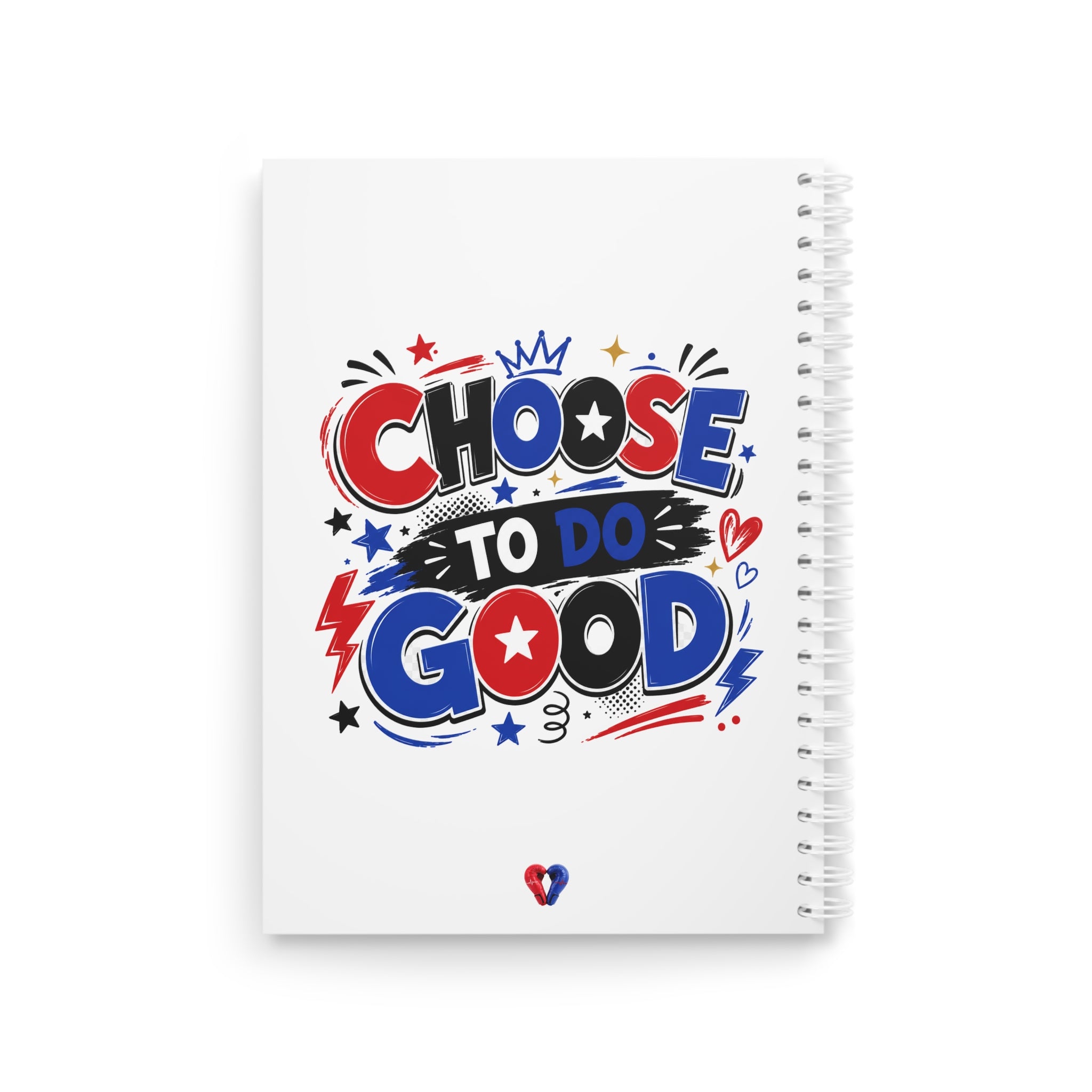 Choose To Do Good Boys Spiral Notebook – Knuckle Up Kids