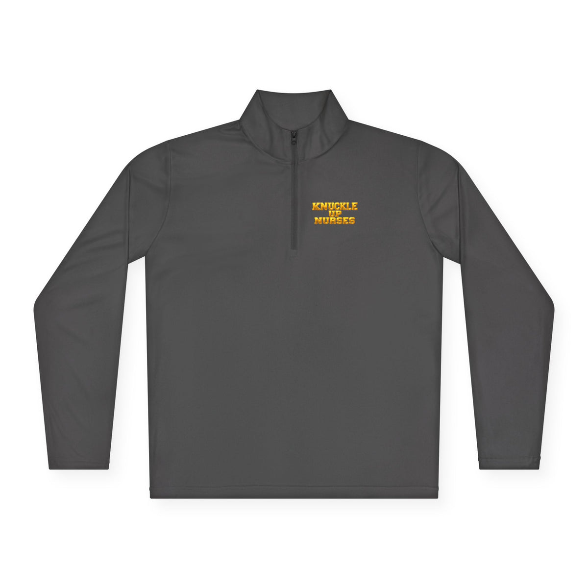 Knuckle Up Nurses Lightweight Quarter-Zip Pullover