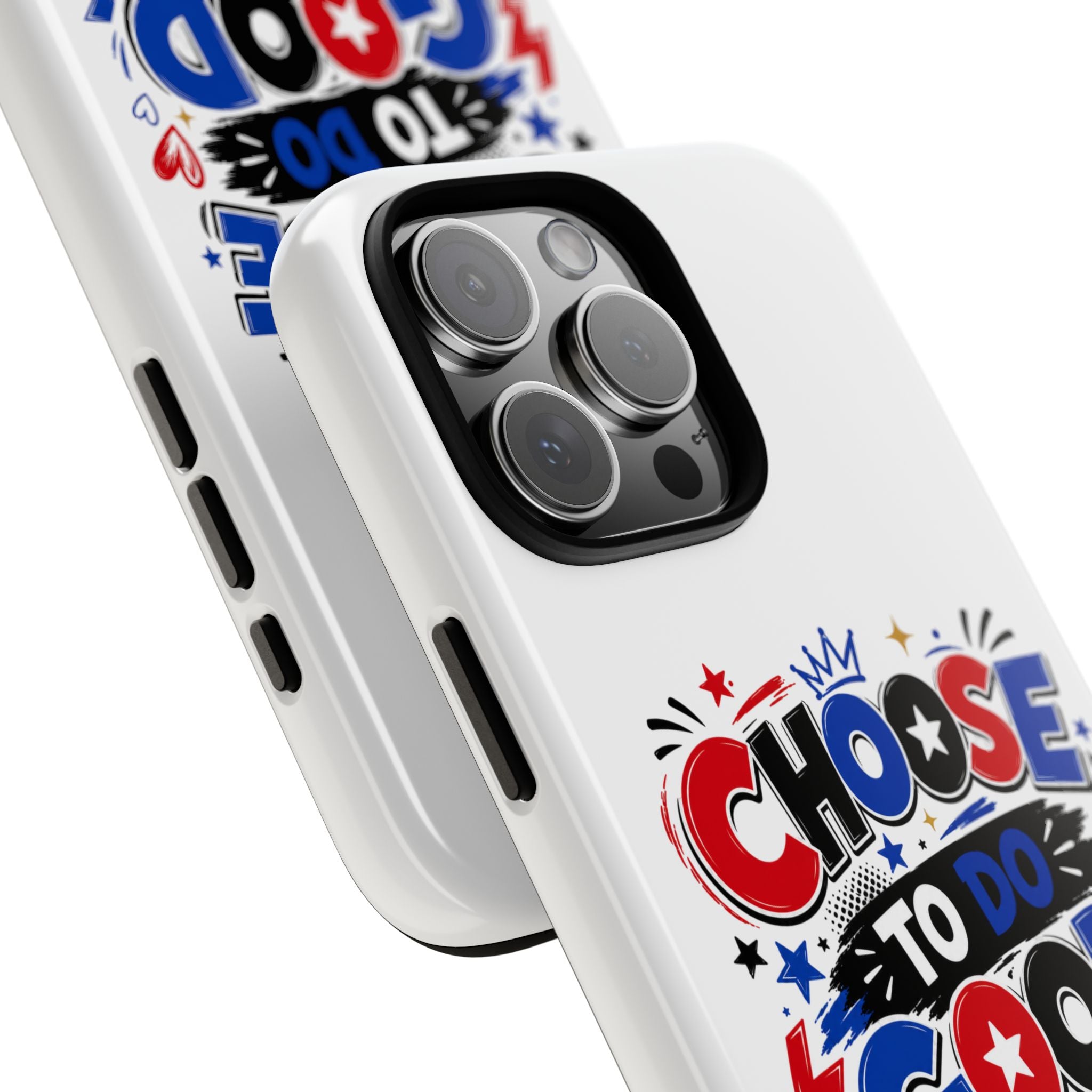 Boys Choose To Do Good Inspirational Tough Phone Case – Glossy or Matte