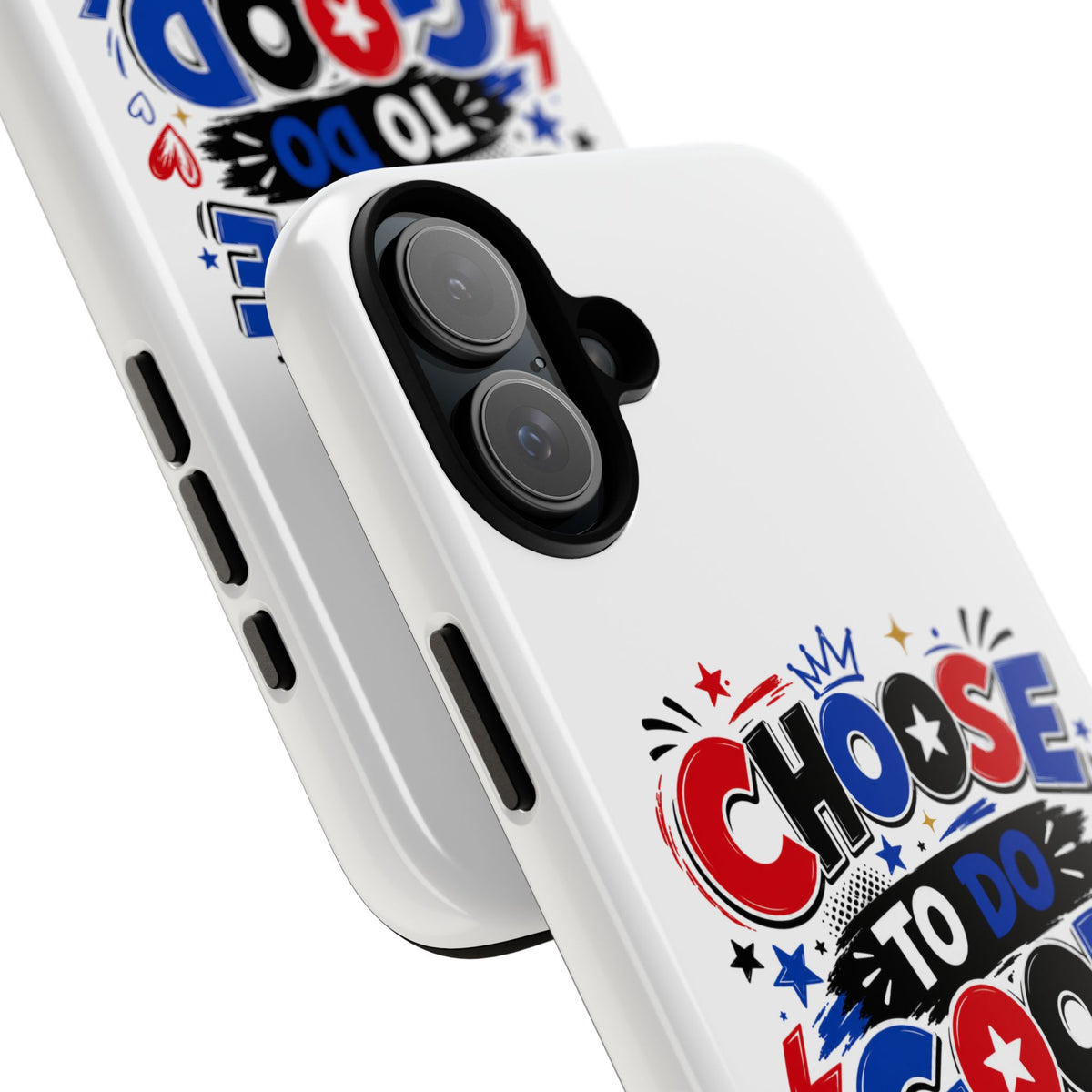 Boys Choose To Do Good Inspirational Tough Phone Case – Glossy or Matte