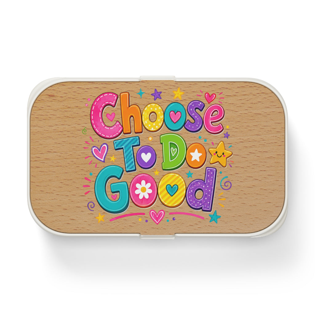 Choose To Do Good Girls Bento Lunch Box – Kids Back-to-School Lunch Container