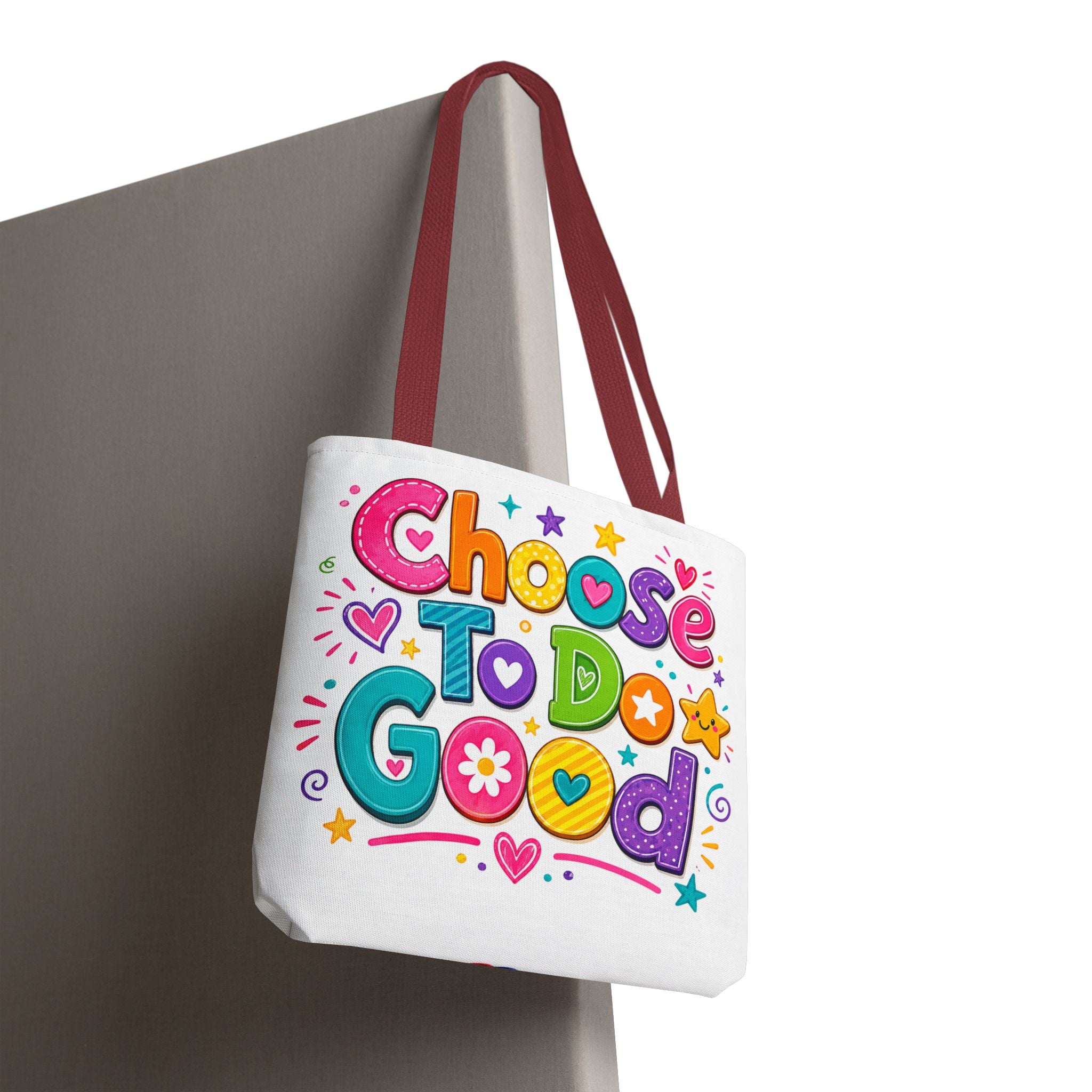 Choose To Do Good Girls Tote Bag | Knuckle Up Kids