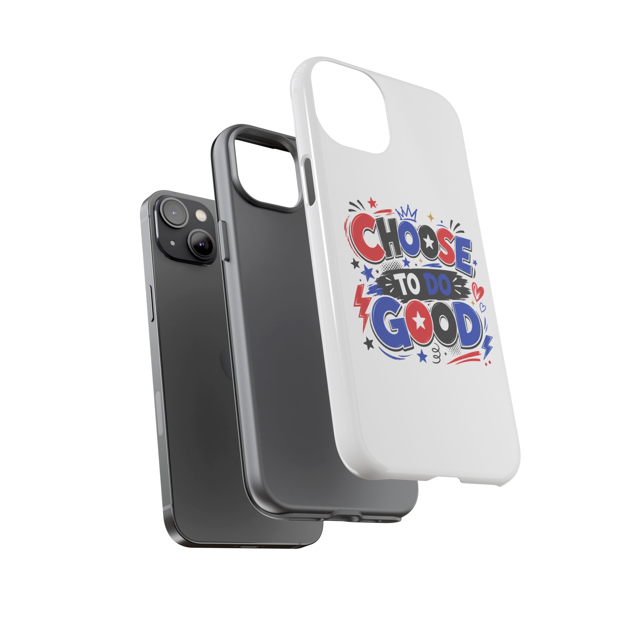 Boys Choose To Do Good Inspirational Tough Phone Case – Glossy or Matte