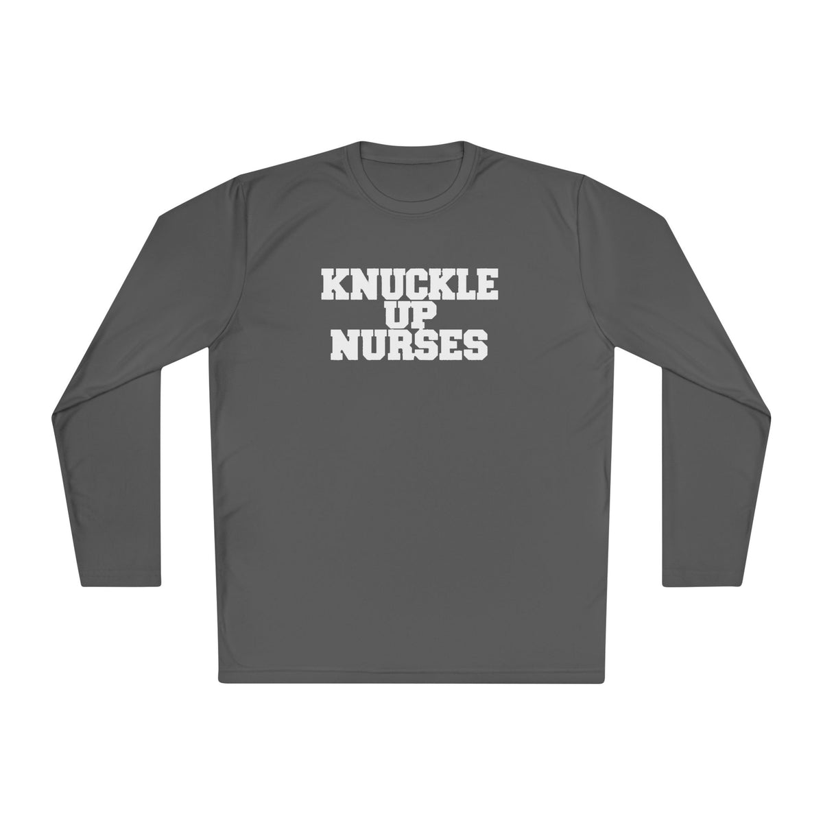 Knuckle Up Nurses Lightweight Performance Long-Sleeve Tee