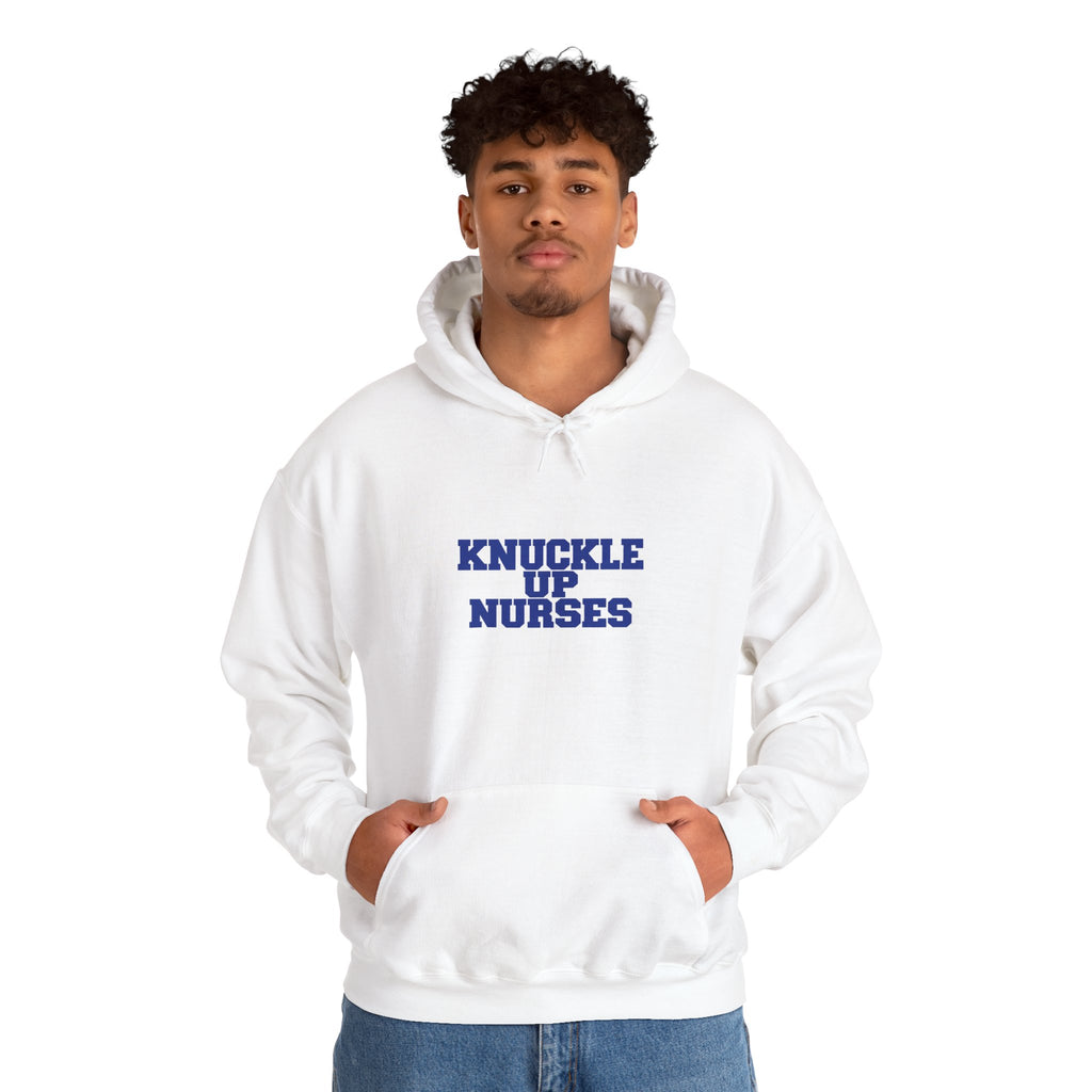 Knuckle Up Nurses Unisex Pullover Hoodie