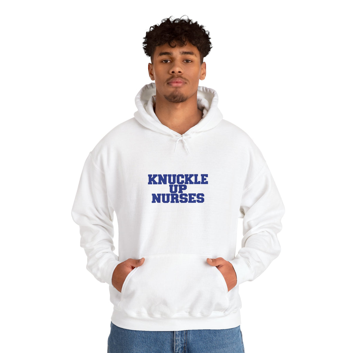 Knuckle Up Nurses Unisex Pullover Hoodie