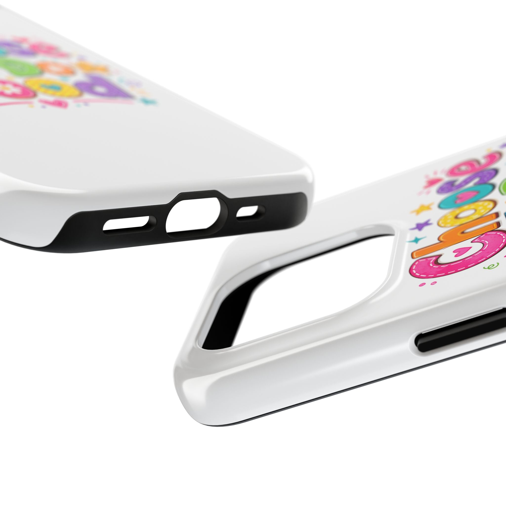 Girls Choose To Do Good Inspirational Glossy Tough Phone Case