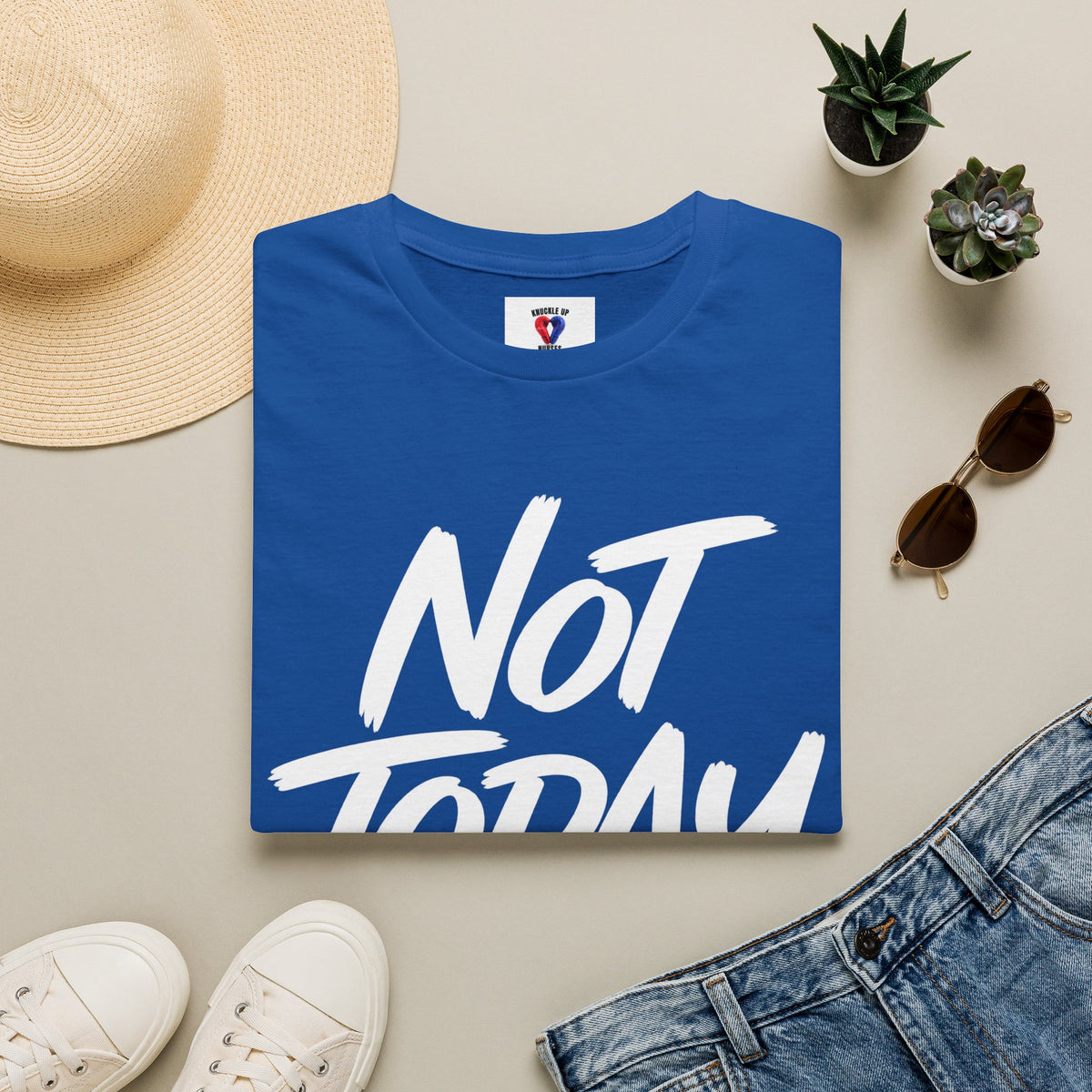 Not Today Unisex Softstyle T-Shirt | Bold Everyday Statement Shirt