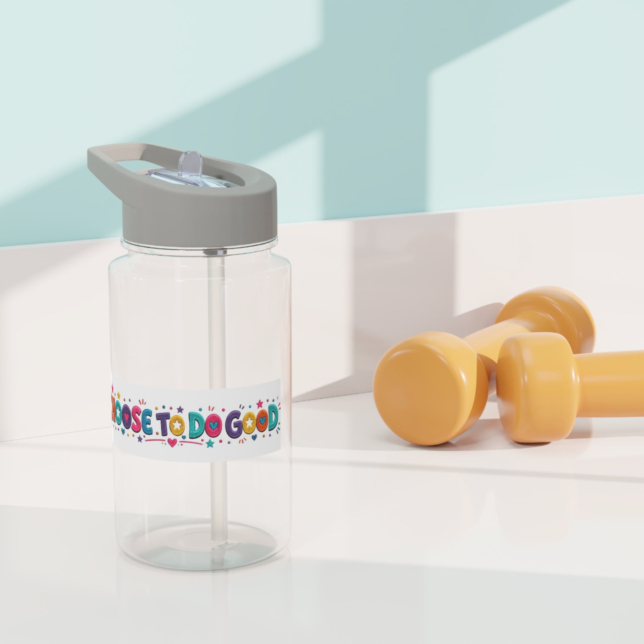 Choose To Do Good Girls Water Bottle – Knuckle Up Kids