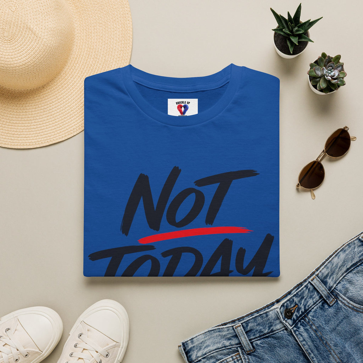 Not Today Unisex Softstyle T-Shirt | Bold Everyday Statement Shirt