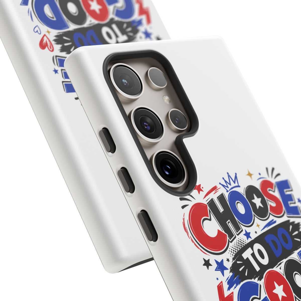 Boys Choose To Do Good Inspirational Tough Phone Case – Glossy or Matte