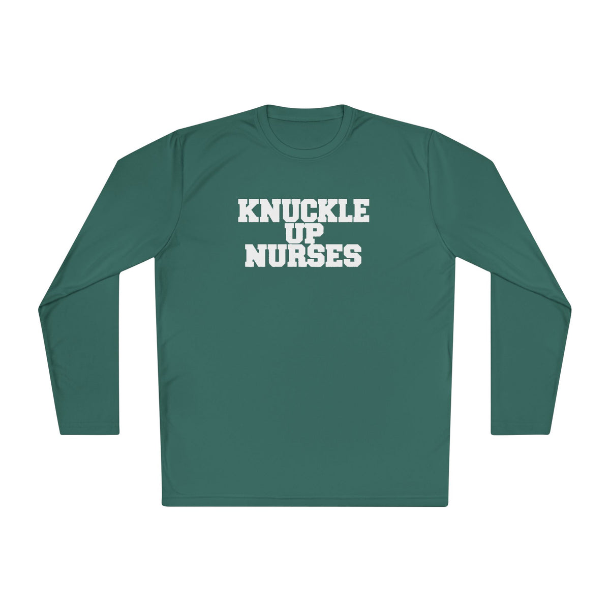 Knuckle Up Nurses Lightweight Performance Long-Sleeve Tee