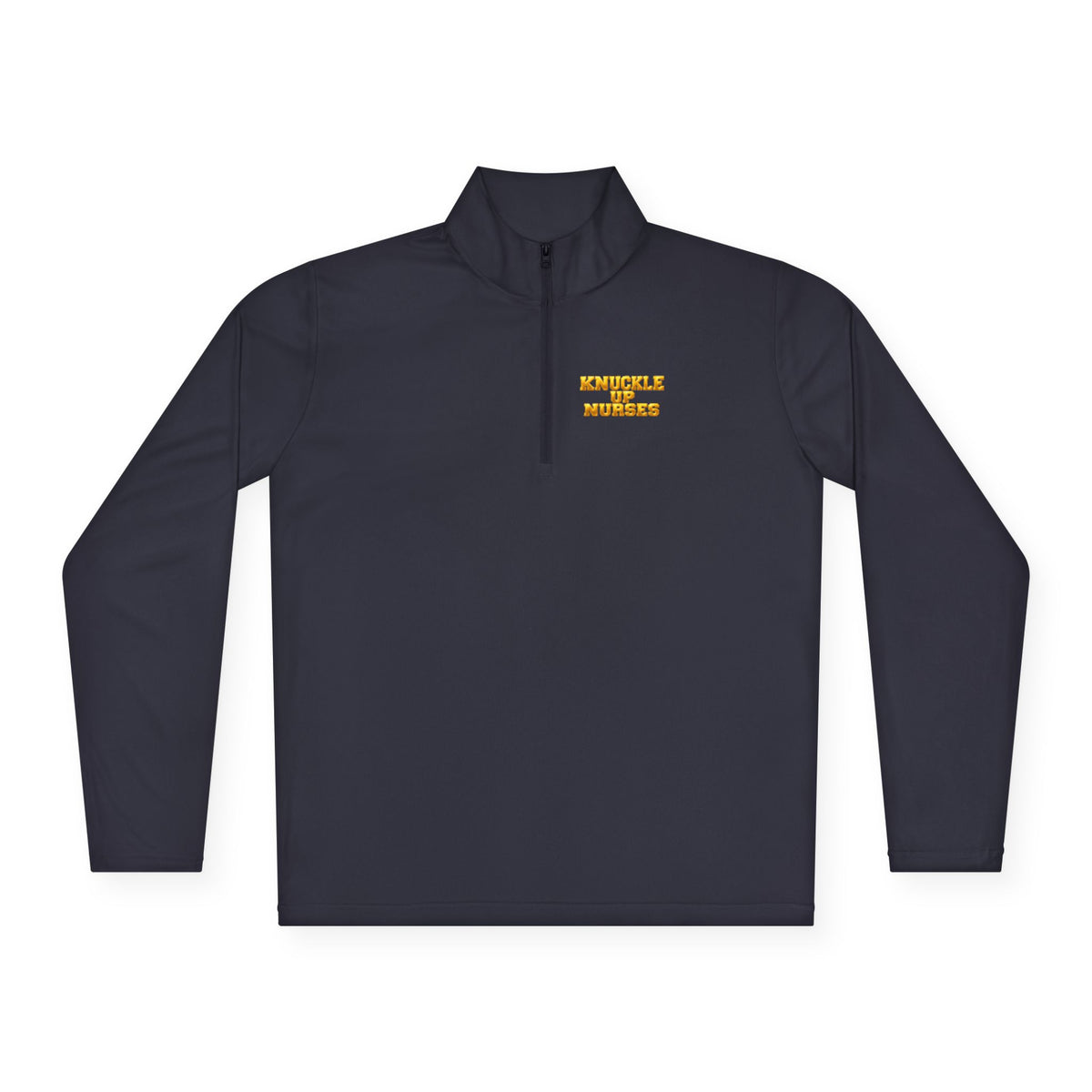 Knuckle Up Nurses Lightweight Quarter-Zip Pullover