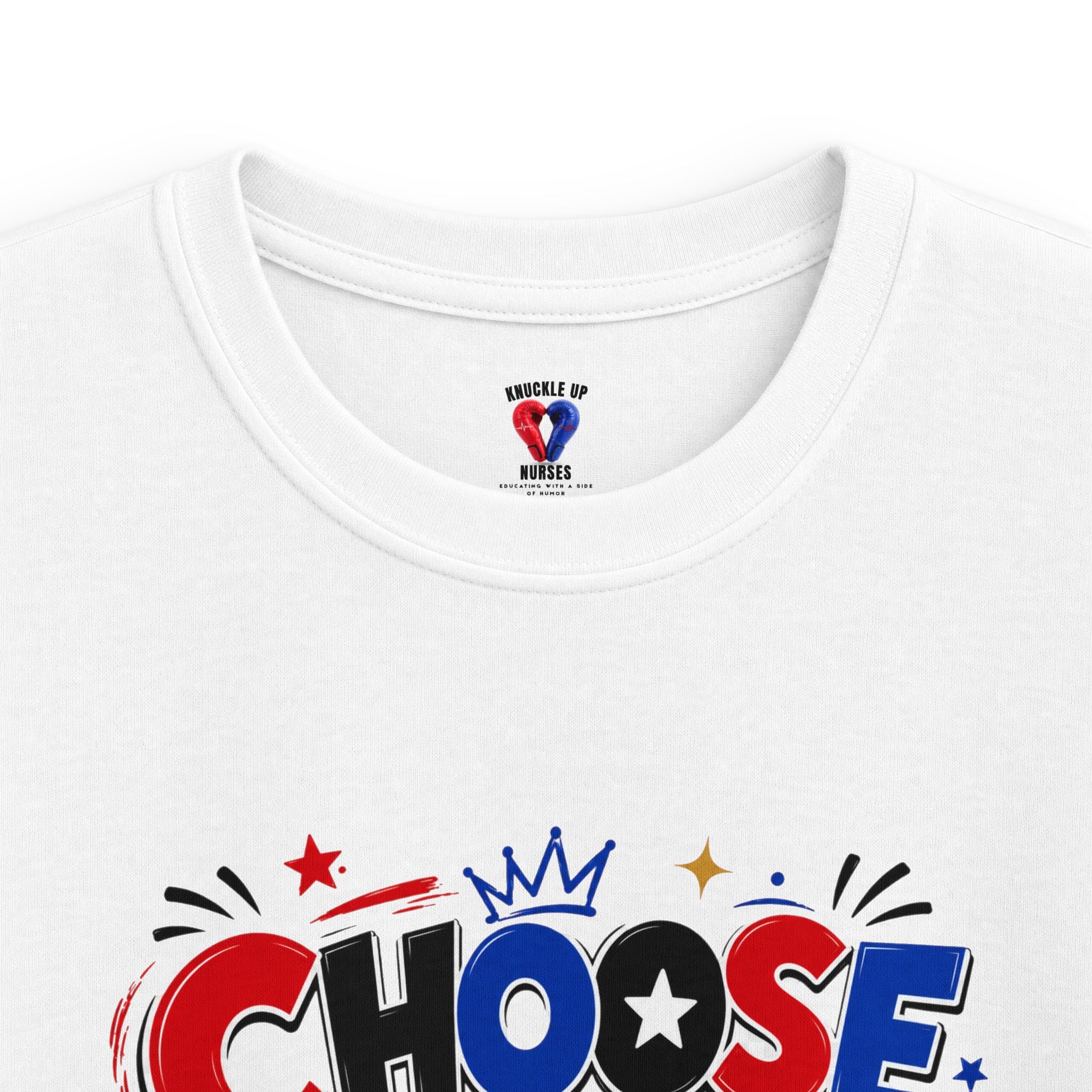 Choose To Do Good Boys T-Shirt – Patriotic Kids Softstyle Tee, Positive Message Shirt, Kindness Gift for Boys
