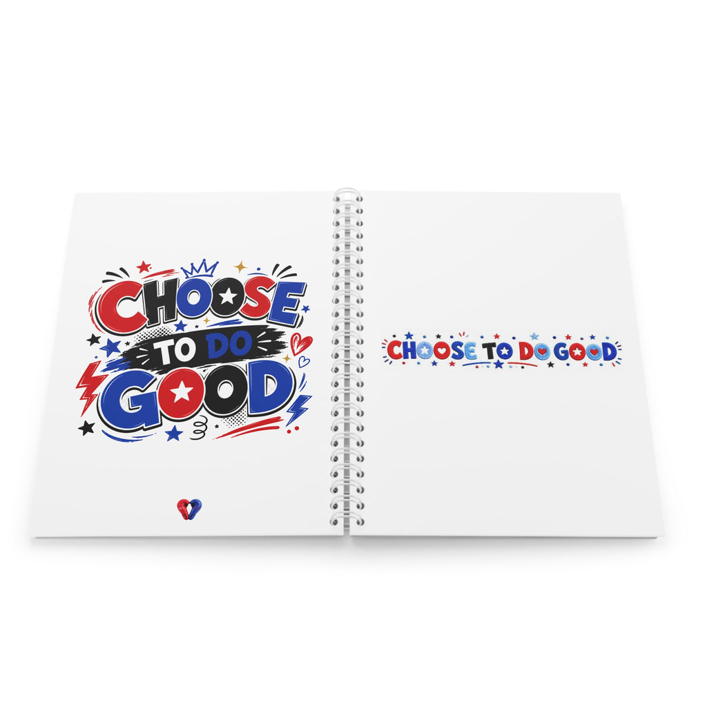 Choose To Do Good Boys Spiral Notebook – Knuckle Up Kids
