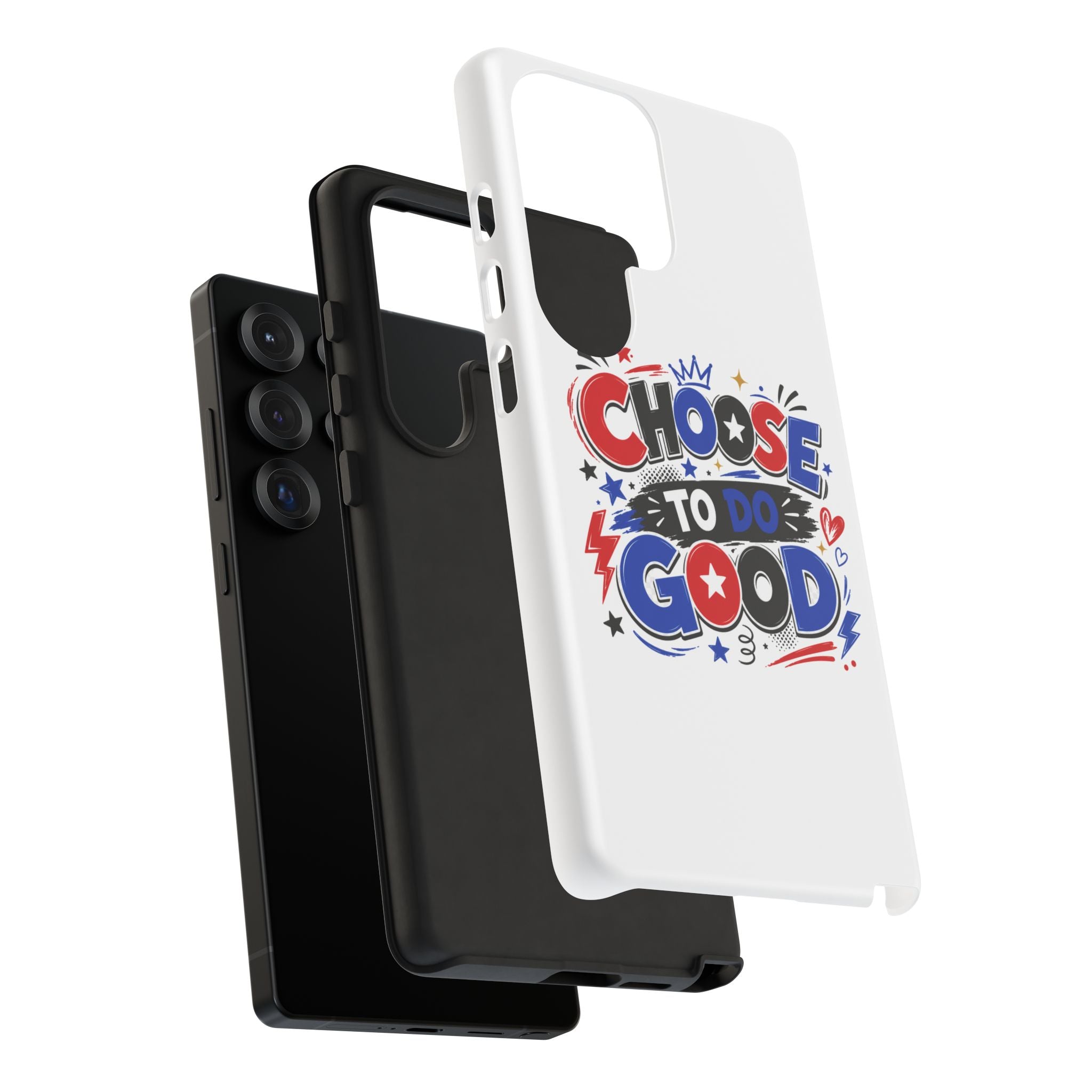 Boys Choose To Do Good Inspirational Tough Phone Case – Glossy or Matte