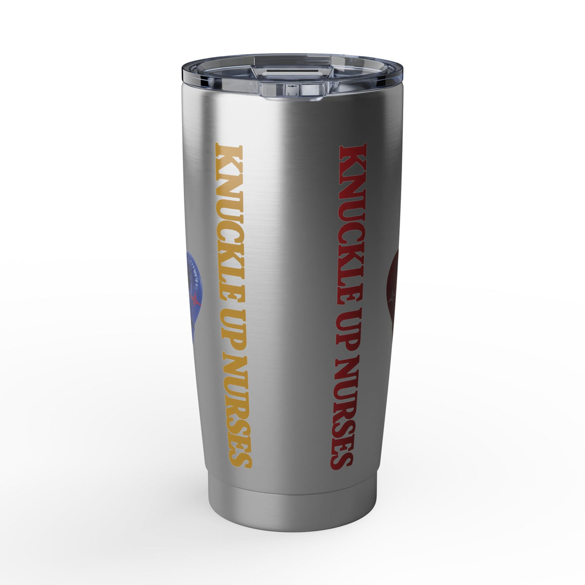 Knuckle Up Nurses Vagabond Insulated Tumbler — 20 oz