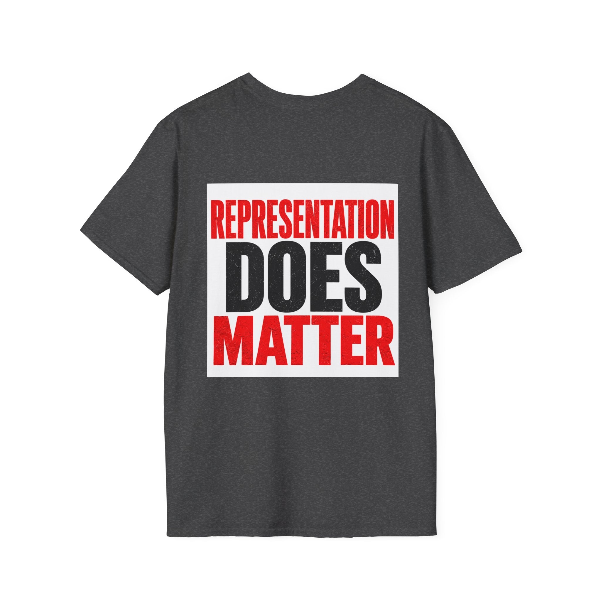 Representation Does Matter | Inspirational Graphic T-Shirt | Knuckle Up Believers