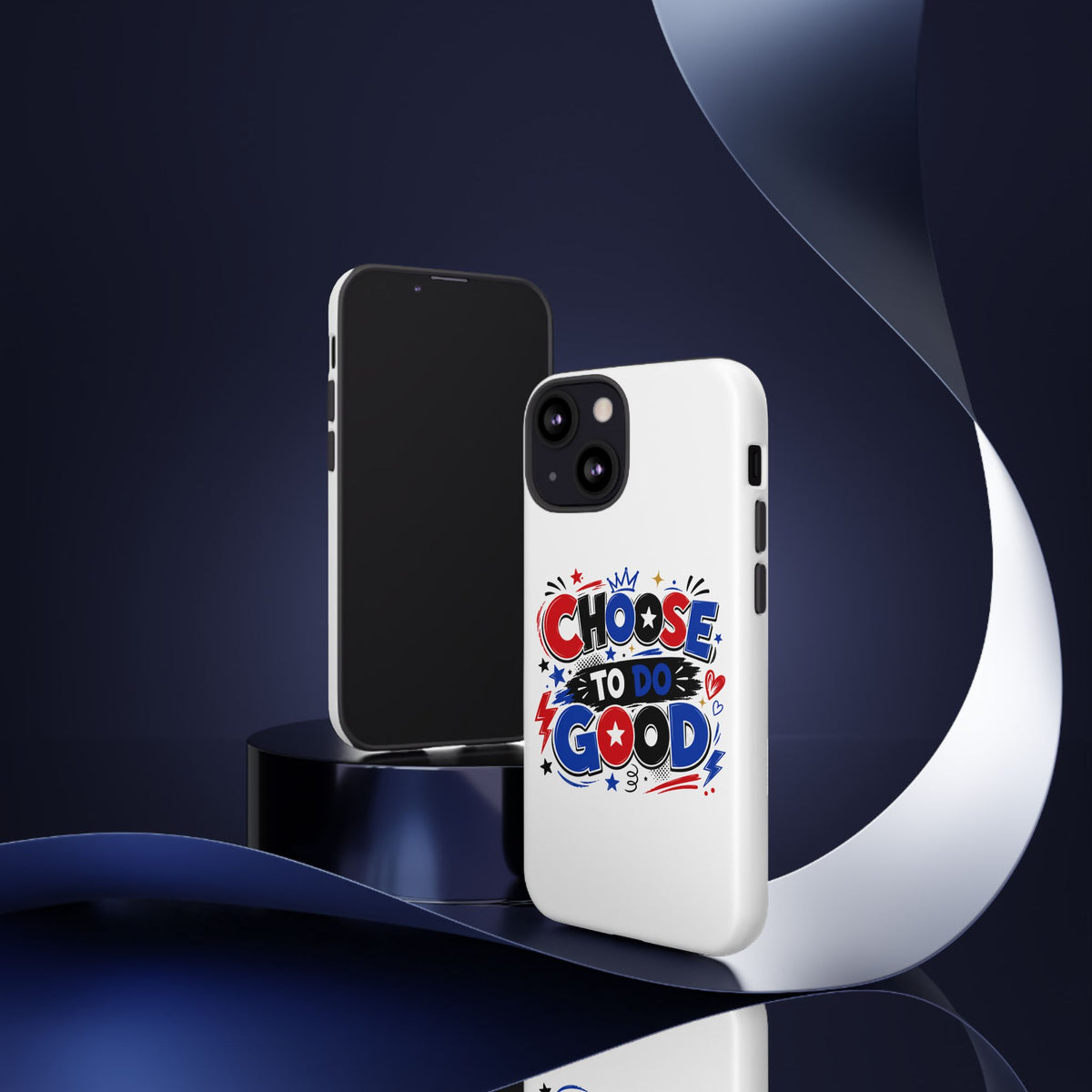 Boys Choose To Do Good Inspirational Tough Phone Case – Glossy or Matte