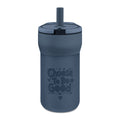 Choose To Do Good Kids 12 oz Leakproof Straw Tumbler – Engraved Stainless Steel Insulated Water Bottle, Reusable Kids Cup for School & Travel
