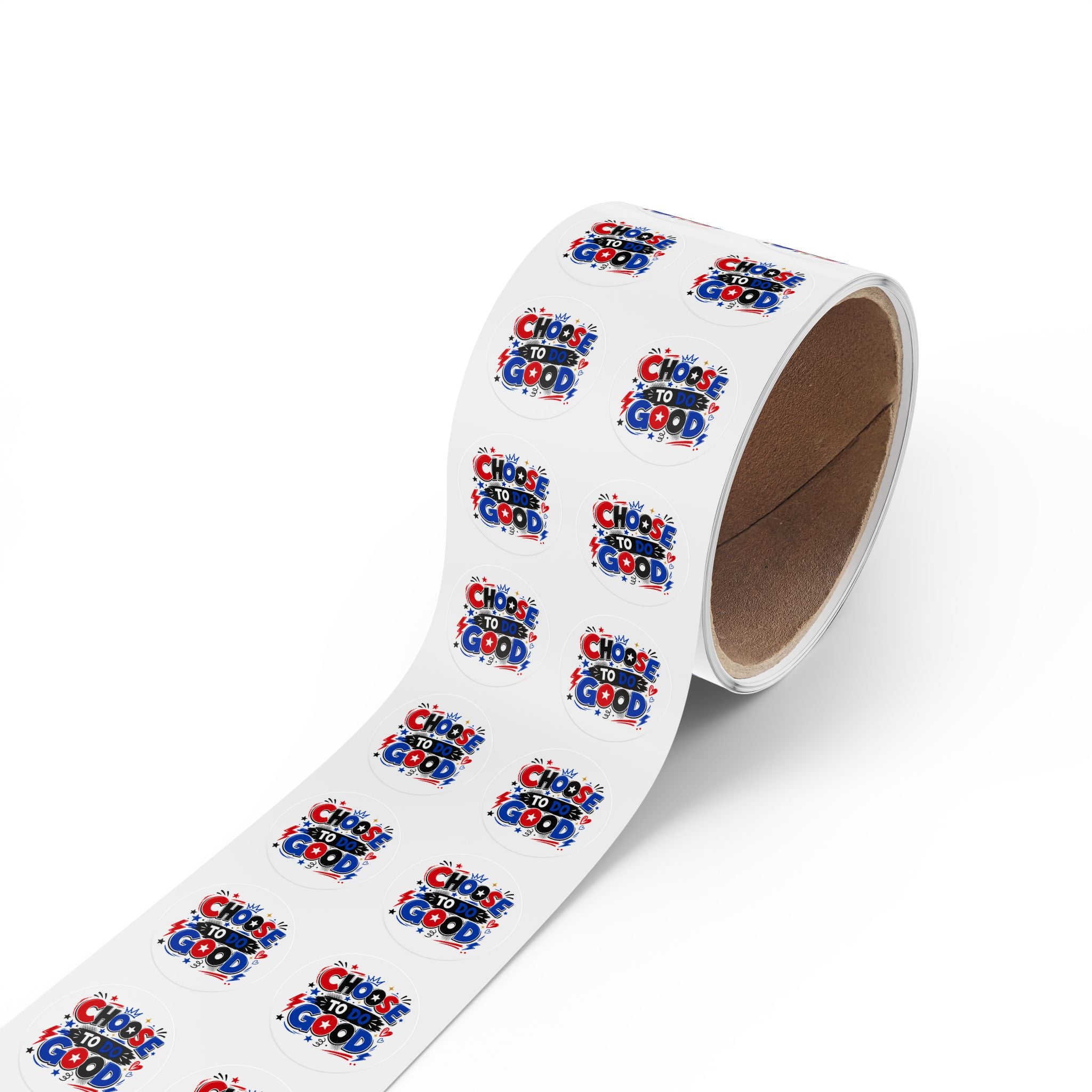 Choose To Do Good Inspirational Reward Stickers | Boys Kids Sticker Pack