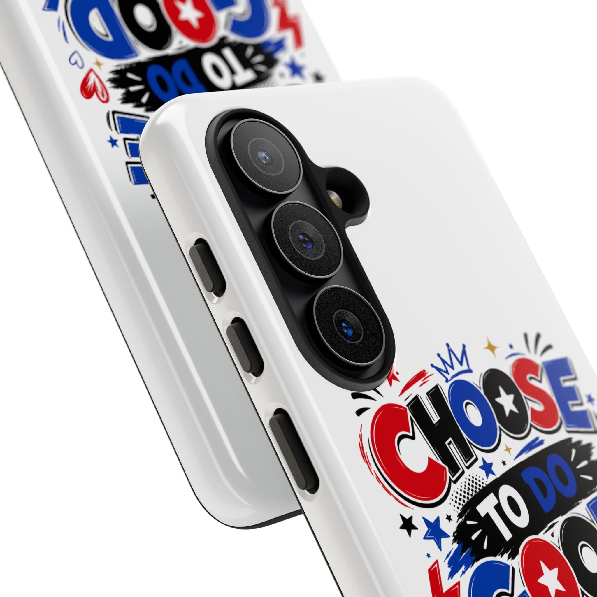 Boys Choose To Do Good Inspirational Tough Phone Case – Glossy or Matte