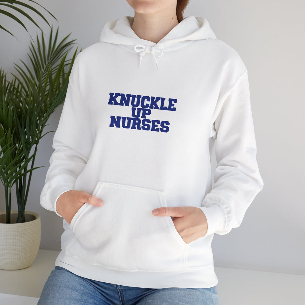 Knuckle Up Nurses Unisex Pullover Hoodie