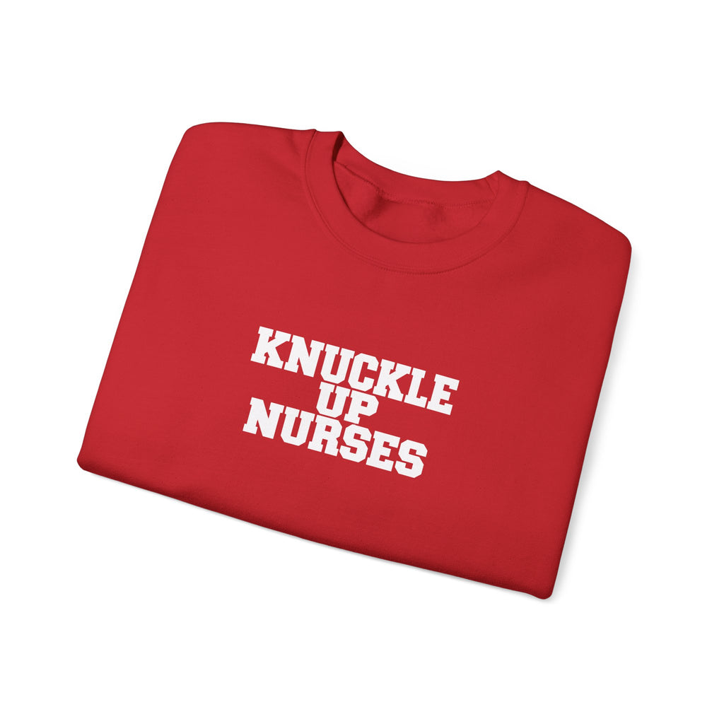 Knuckle Up Nurses Unisex Crewneck Sweatshirt