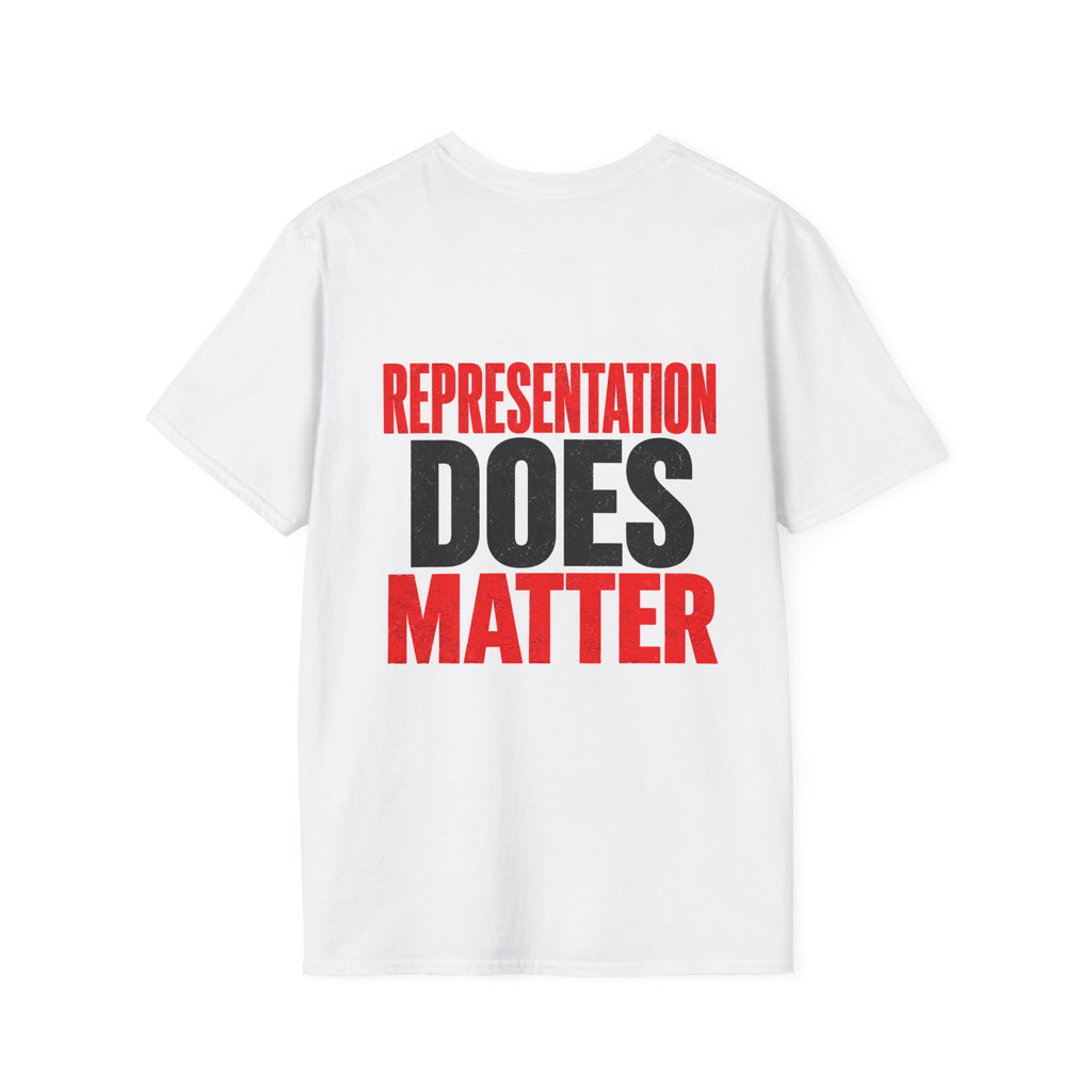 Representation Does Matter | Inspirational Graphic T-Shirt | Knuckle Up Believers