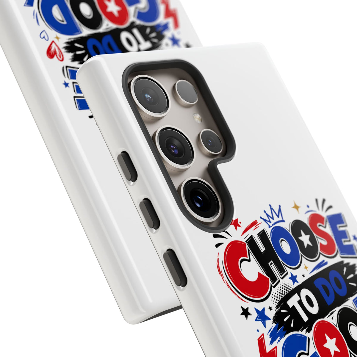 Boys Choose To Do Good Inspirational Tough Phone Case – Glossy or Matte