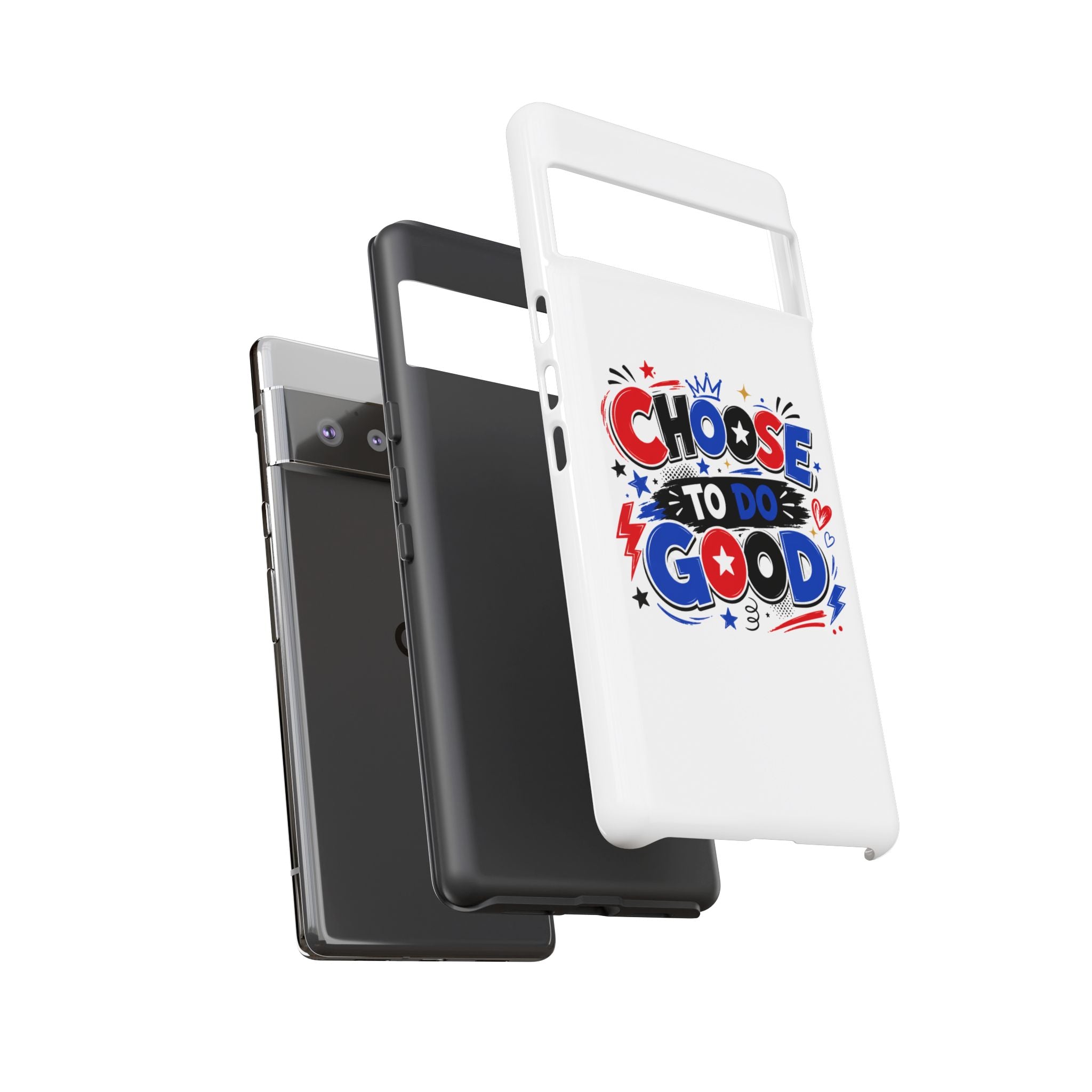 Boys Choose To Do Good Inspirational Tough Phone Case – Glossy or Matte