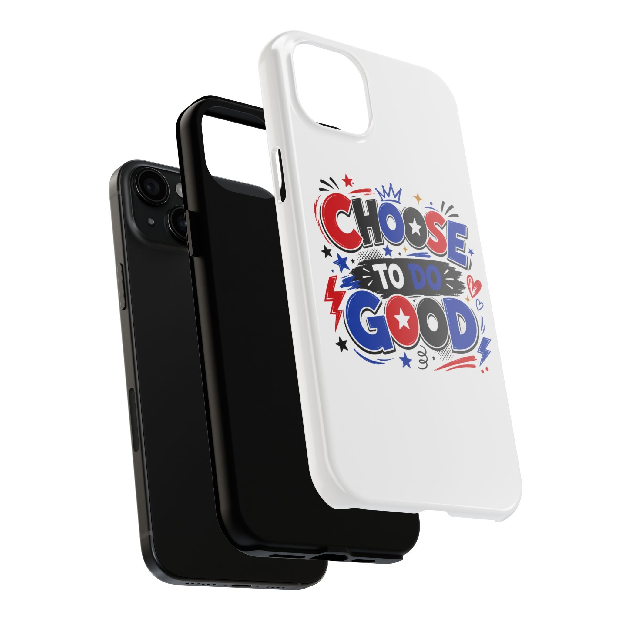 Boys Choose To Do Good Inspirational Glossy Tough Phone Case