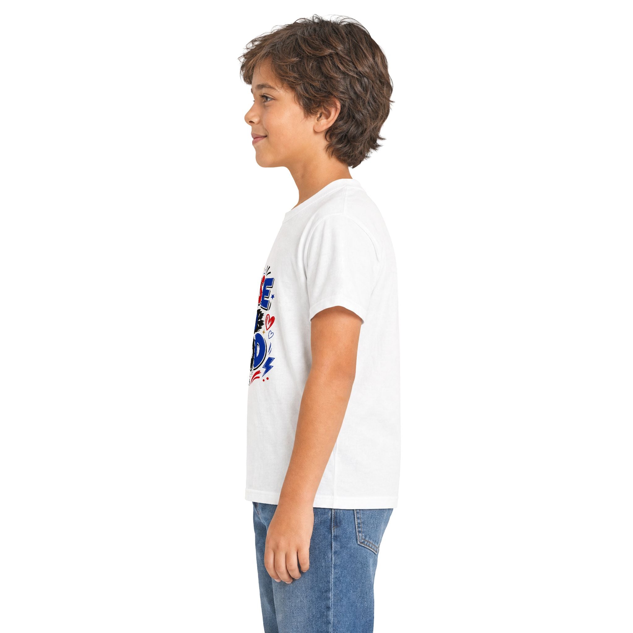 Choose To Do Good Boys T-Shirt – Patriotic Kids Softstyle Tee, Positive Message Shirt, Kindness Gift for Boys