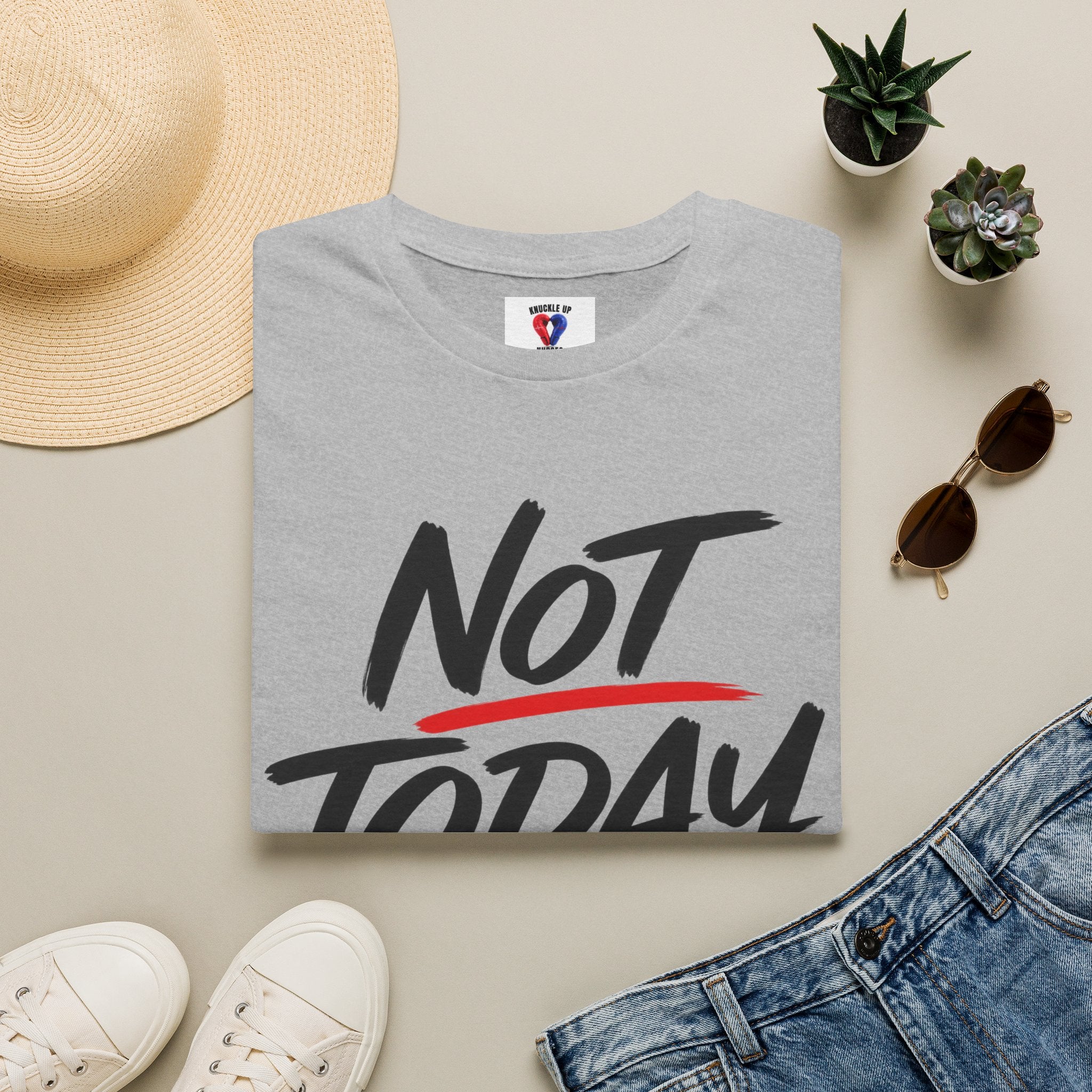 Not Today Unisex Softstyle T-Shirt | Bold Everyday Statement Shirt