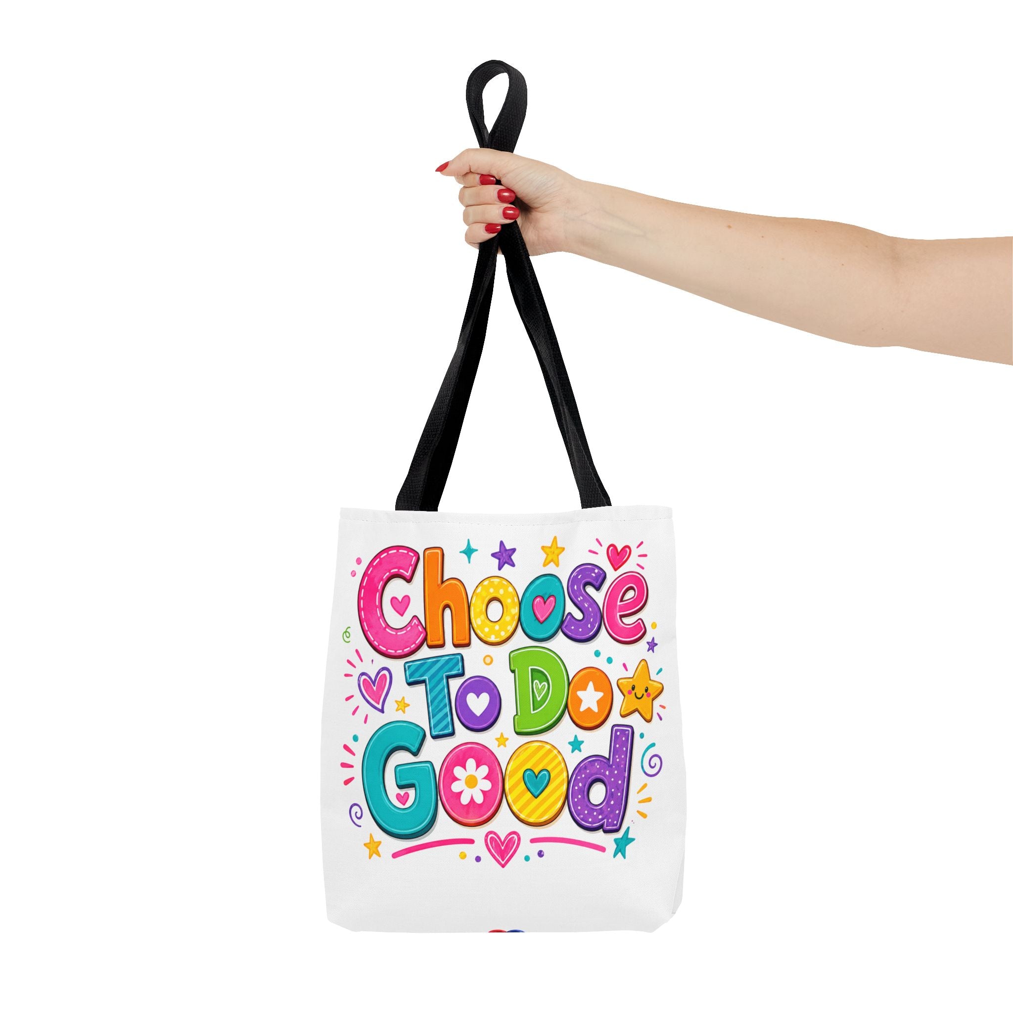 Choose To Do Good Girls Tote Bag | Knuckle Up Kids