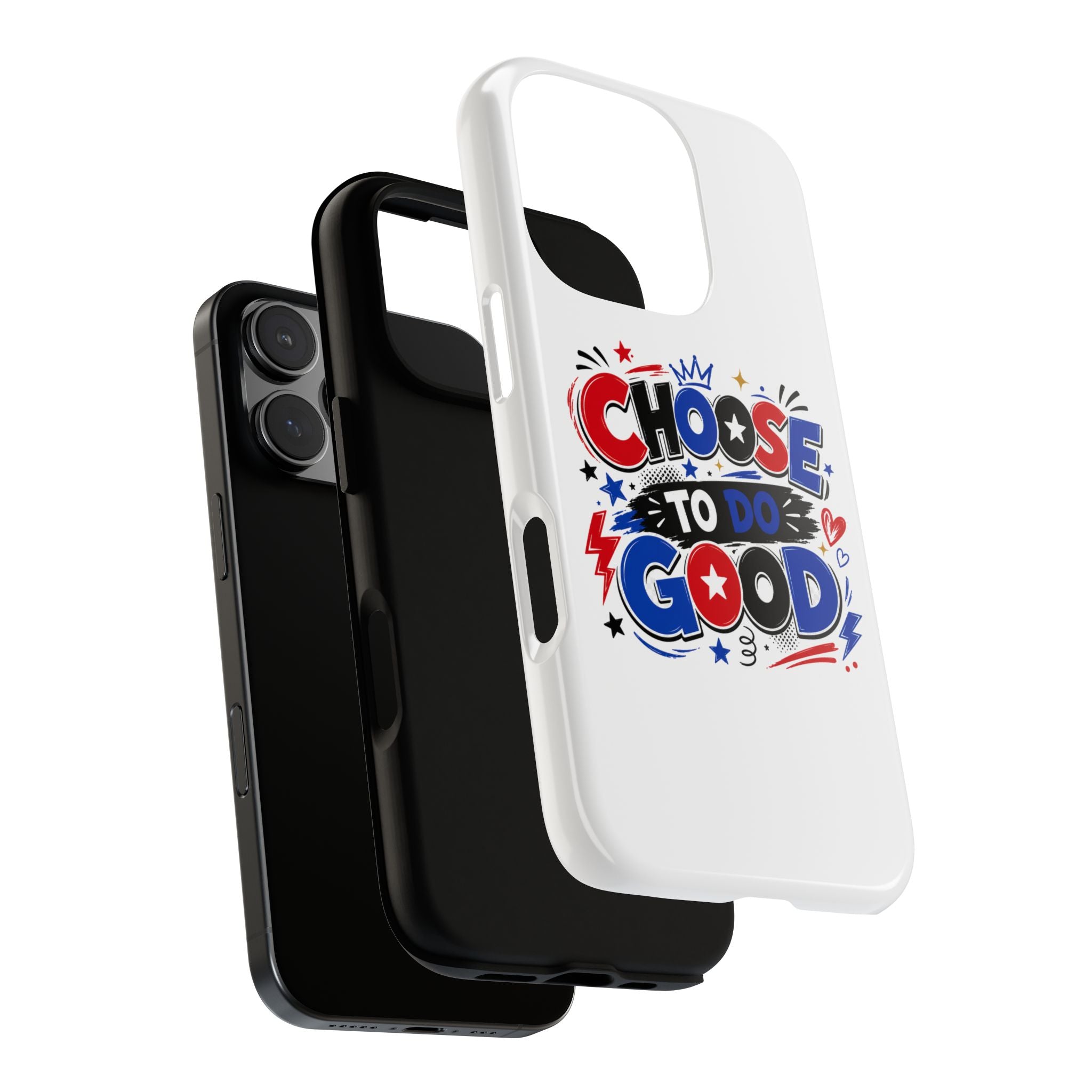 Boys Choose To Do Good Inspirational Tough Phone Case – Glossy or Matte