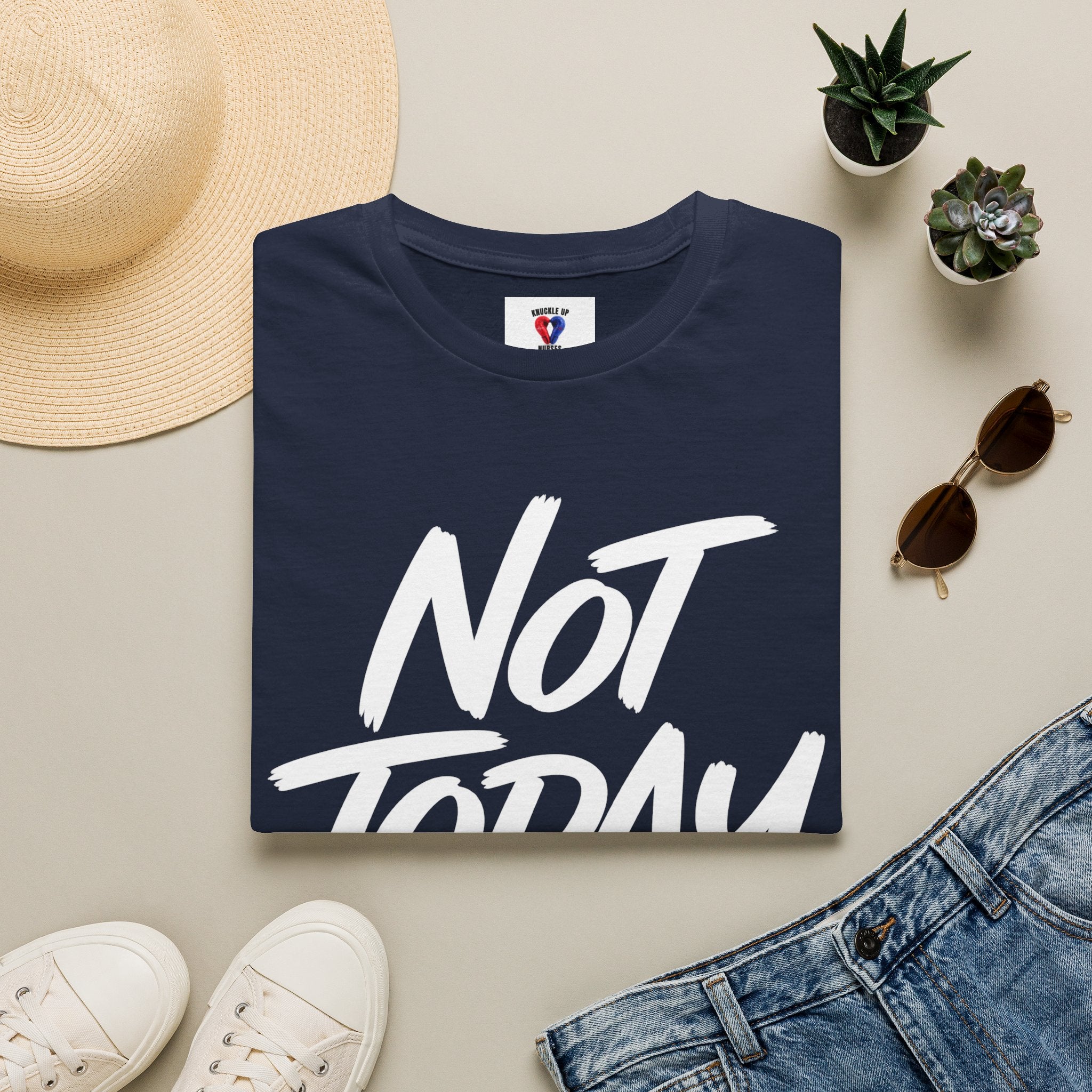 Not Today Unisex Softstyle T-Shirt | Bold Everyday Statement Shirt