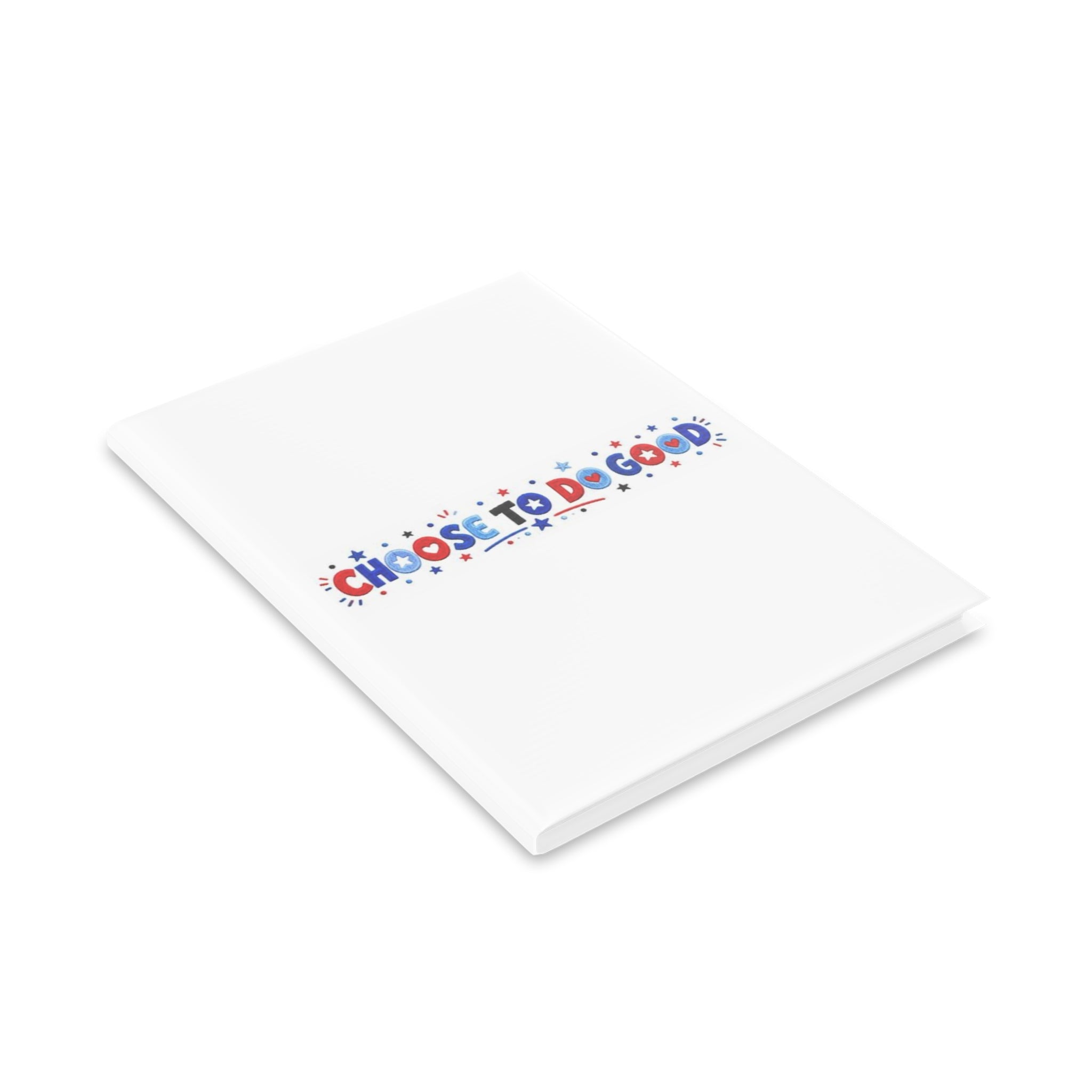 Choose To Do Good Boys Puffy Hardcover Notebook – Knuckle Up Kids