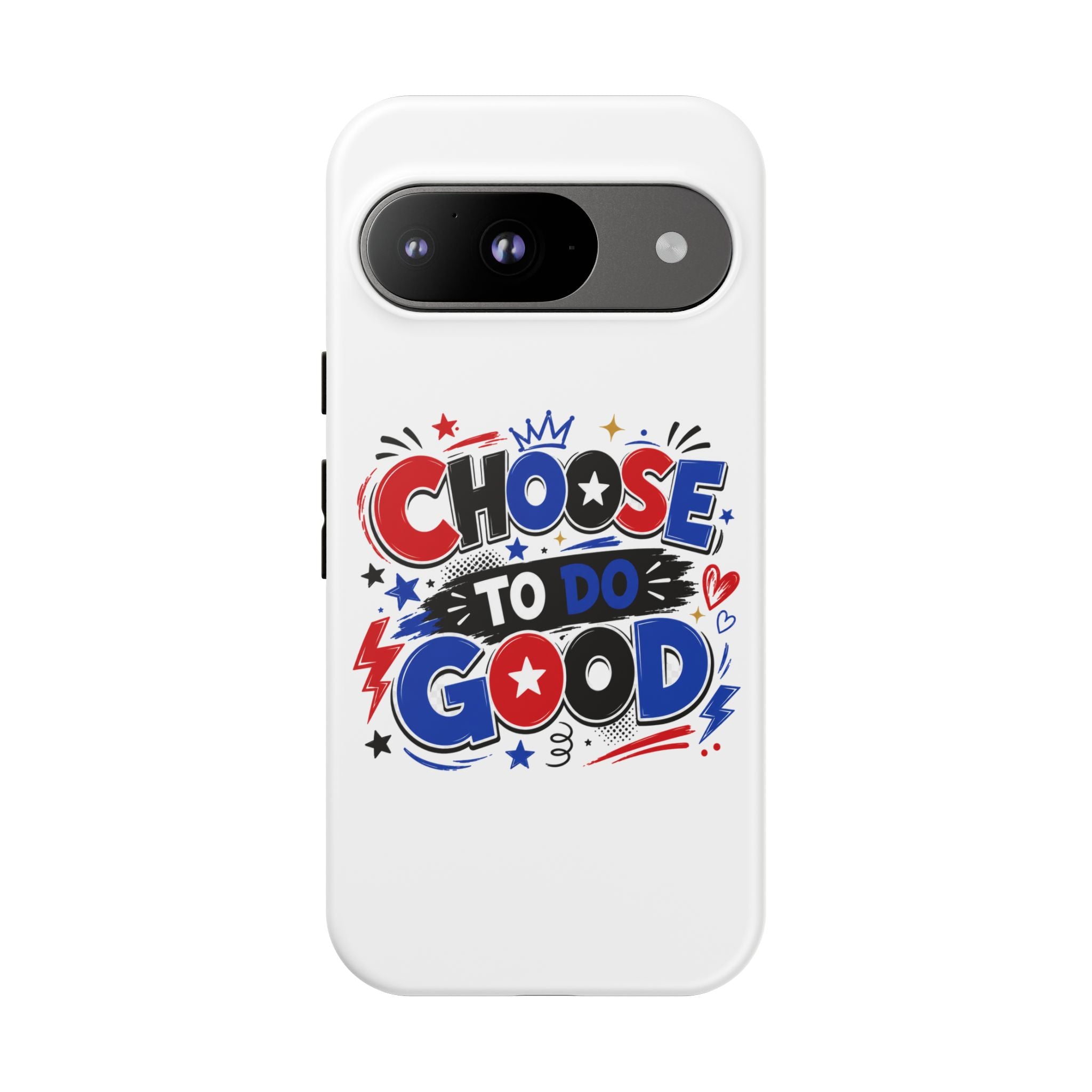 Boys Choose To Do Good Inspirational Tough Phone Case – Glossy or Matte