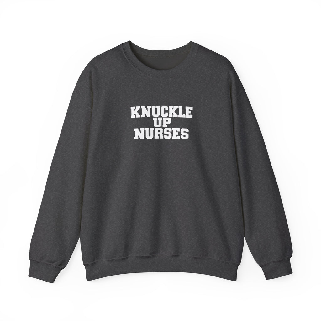 Knuckle Up Nurses Unisex Crewneck Sweatshirt