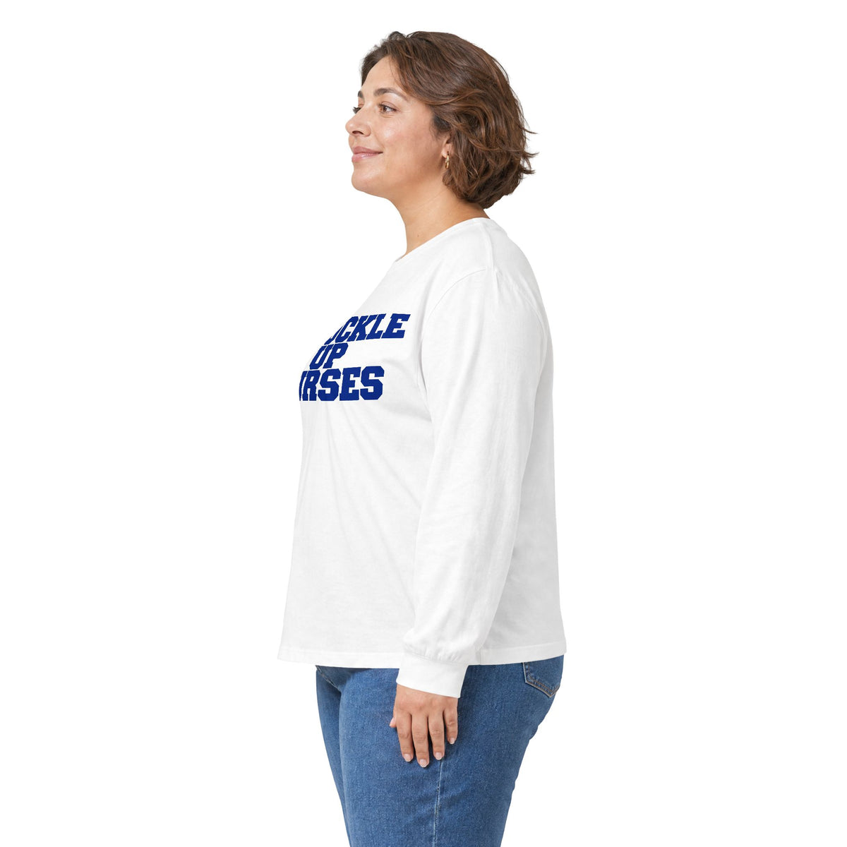Knuckle Up Nurses Ultra Cotton Long-Sleeve Tee