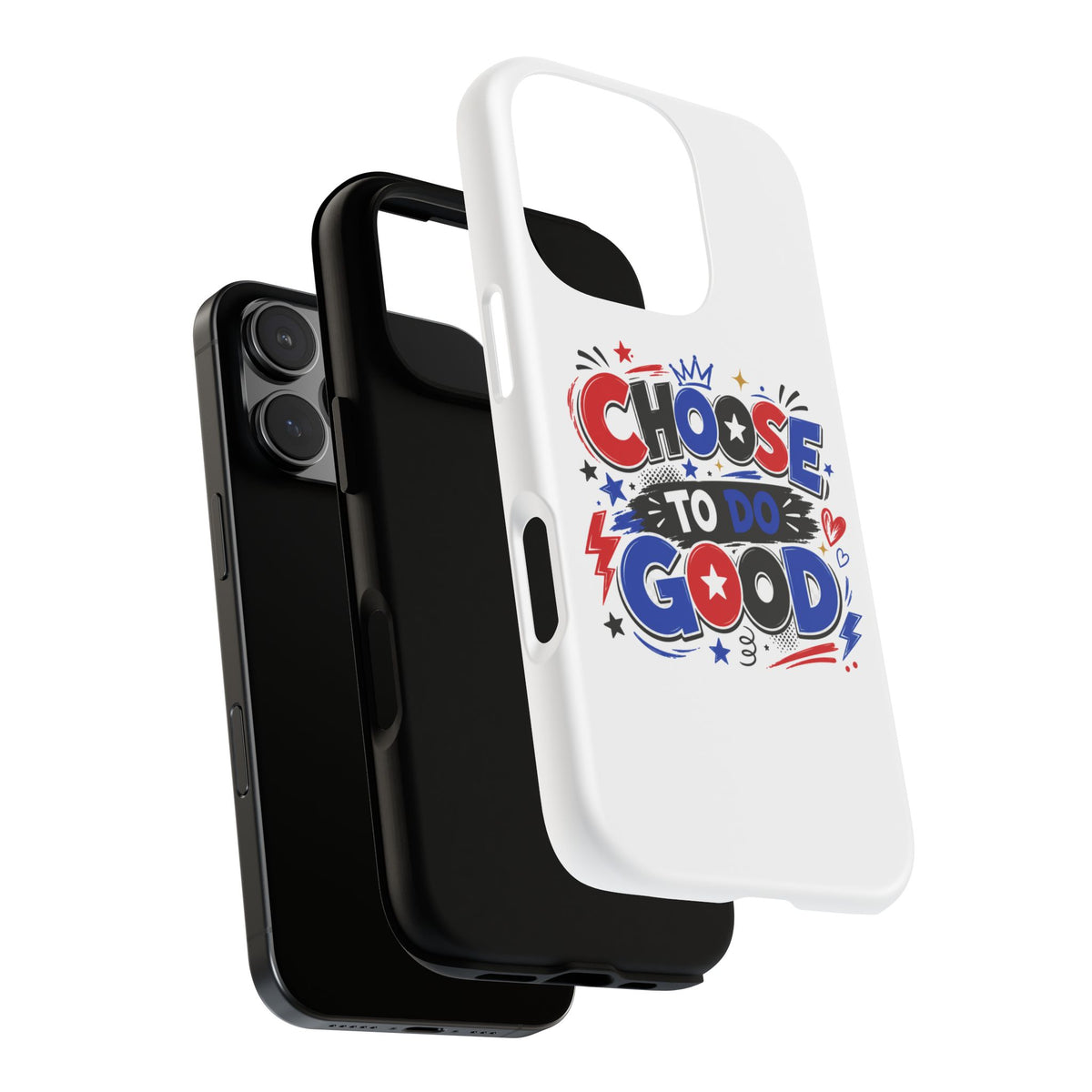 Boys Choose To Do Good Inspirational Tough Phone Case – Glossy or Matte